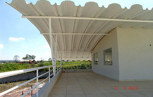 Terraço na cobertura