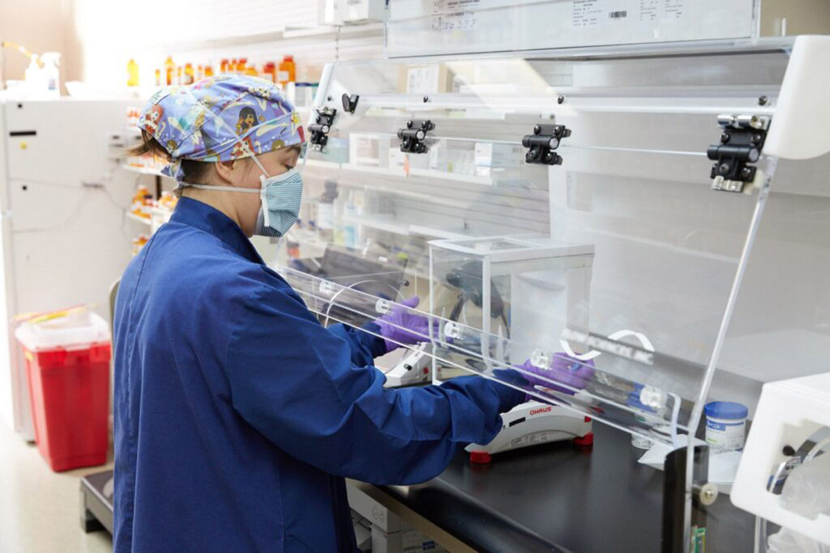 Laboratório químico