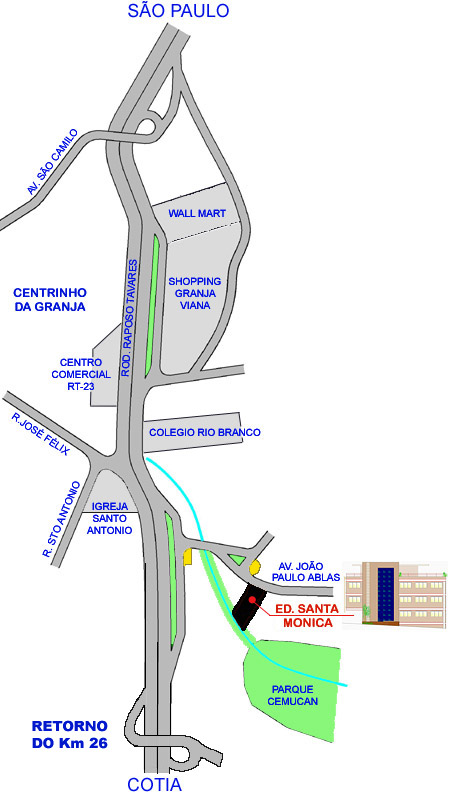 Mapa de localização