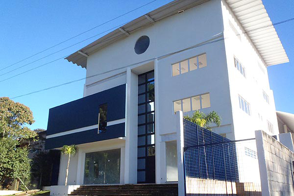 Fachada do Edifício Up Work em Vargem Grande Paulista