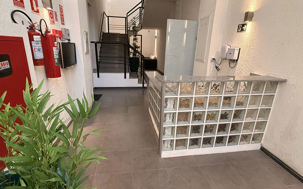 Recepção do Edifício UpWork em Vargem Grande Paulista