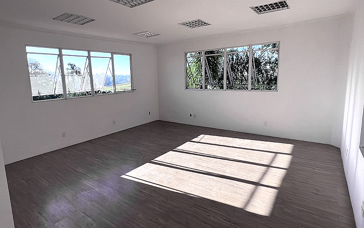 Sala comercial de 46,40 m² para locação no Ed. Up Work em Vargem Grande Paulista