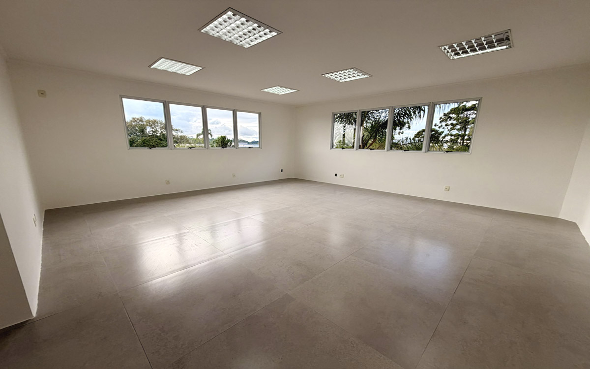 Sala comercial de 46,40 m² para locação no Ed. Up Work em Vargem Grande Paulista