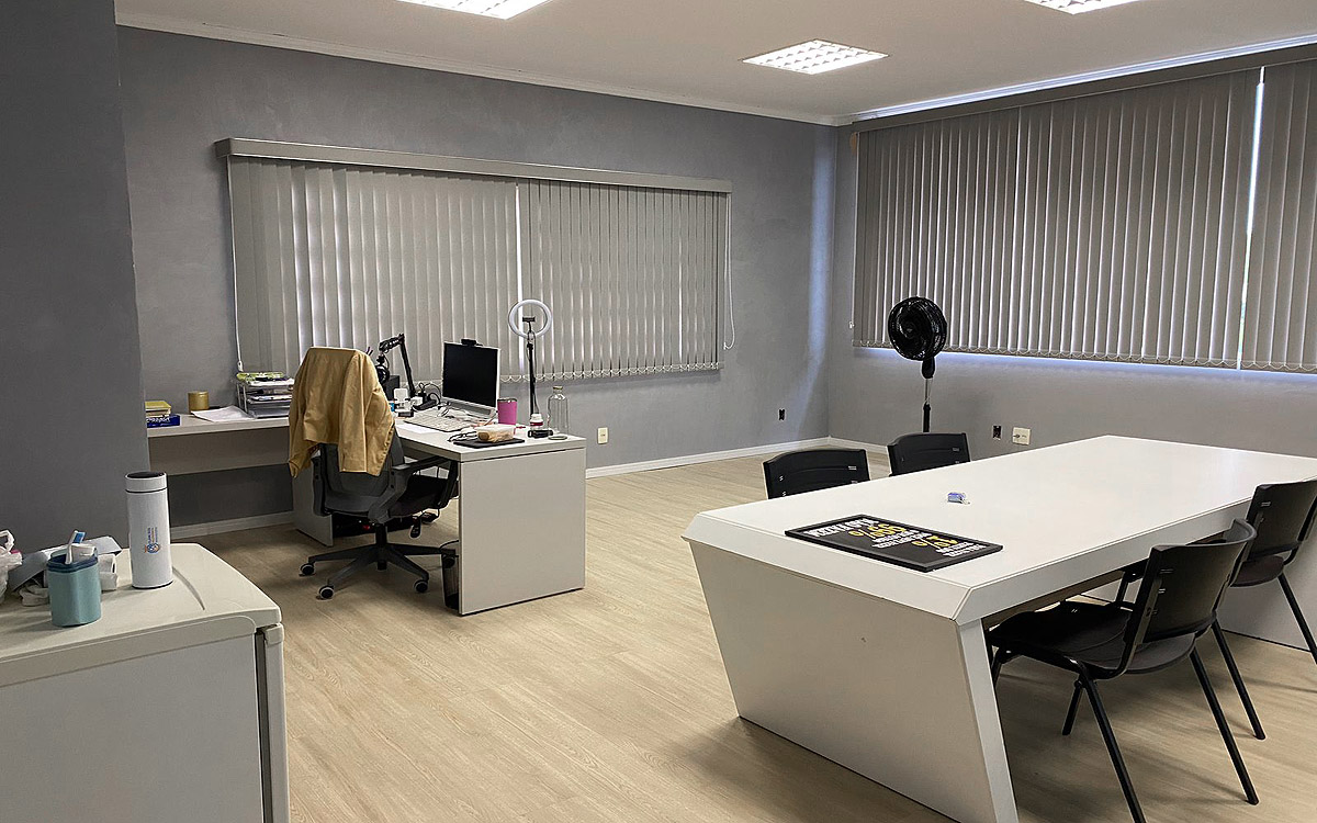 Sala comercial de 39,00 m² para locação no Ed. Up Work em Vargem Grande Paulista