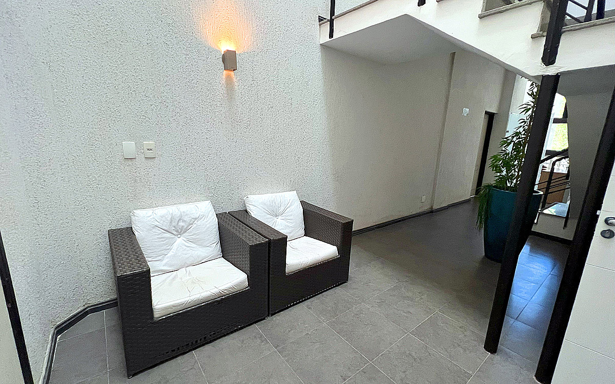 Sala de espera do Ed. Up Work em Vargem Grande Paulista