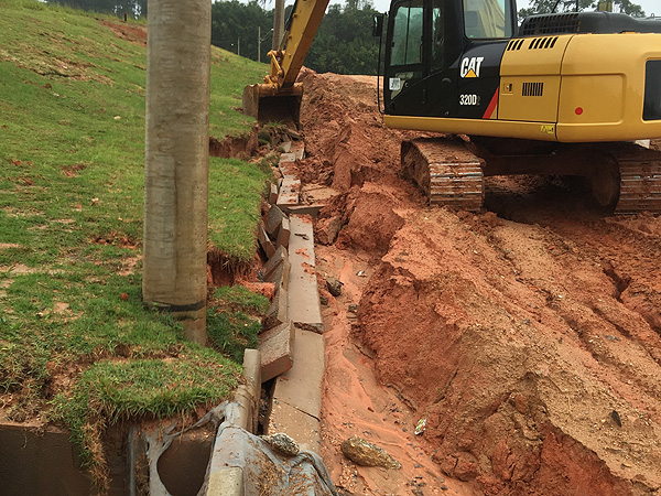 Transtornos com obras de drenagem mal planejadas