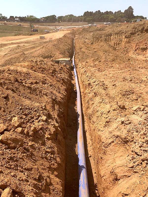 Infraestrutura para abastecimento de água